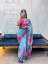 Vivera Organza Printed Partywear Saree Wholesale Market In Surat With Price